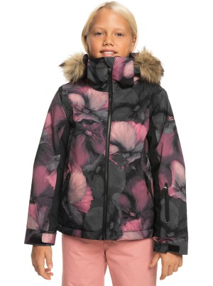 Girls' Roxy American Pie Technical Snowboard Jackets | 86451-DYAF