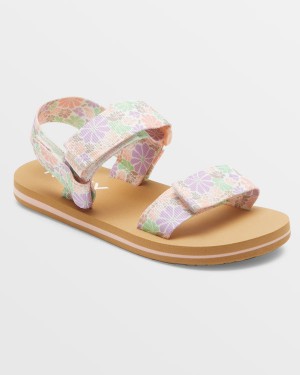 Girls' Roxy Cage Sandals | 17362-HKQZ