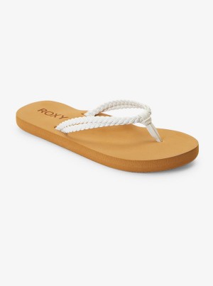 Girls' Roxy Costas Flip Flops | 43751-UJPA