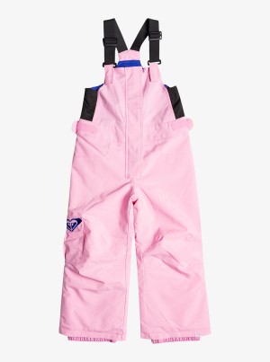 Girls' Roxy Lola Technical Bib Snowboard Pants | 86470-OWQK