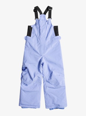 Girls' Roxy Lola Technical Bib Snowboard Pants | 50169-SNKA