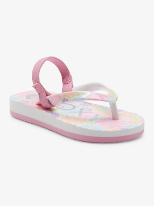 Girls' Roxy Pebbles Sandals | 96038-FRNI