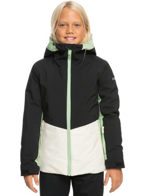 Girls' Roxy Silverwinter Technical Snowboard Jackets | 83761-FLUG