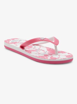 Girls' Roxy Tahiti Flip Flops | 01952-FPLA