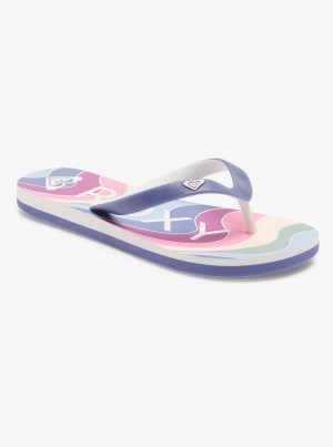 Girls' Roxy Tahiti Flip Flops | 08495-RSGF