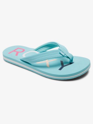 Girls' Roxy Vista Flip Flops | 30421-RXCD