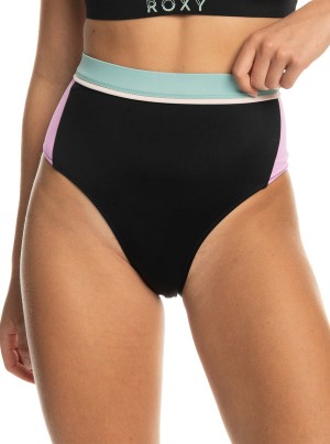 Roxy Active High Waist Bikini Bottoms | 76193-ONAZ