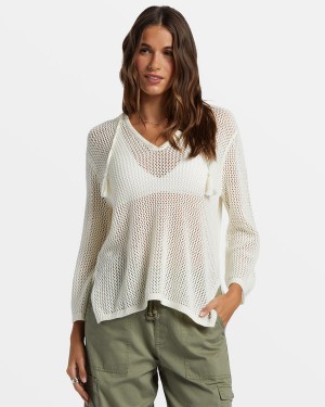 Roxy After Beach Break V-Neck Sweaters | 74890-PKXN