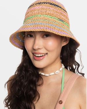 Roxy Candied Peacy Sun Hats | 68751-COUX