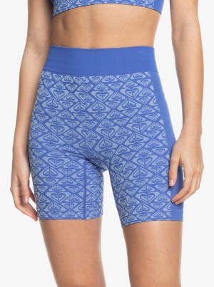 Roxy Chill Out Seamless Heart Bike Shorts | 41082-FNQH