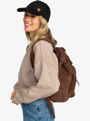 Roxy Cozy Nature Medium Corduroy Backpacks | 31905-XAWF