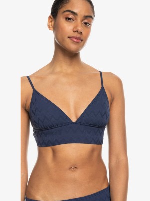 Roxy Current Coolness Triangle Bikini Tops | 02571-DELH