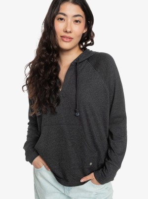 Roxy Destination Surf Long-Sleeve Hooded Hoodie | 57643-PWFU