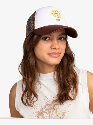 Roxy Donut Spain Trucker Hats | 86395-TLMY