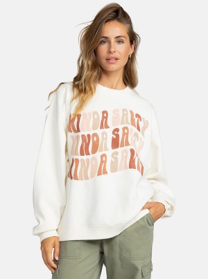 Roxy Lineup Oversized Hoodie | 69328-MKZC