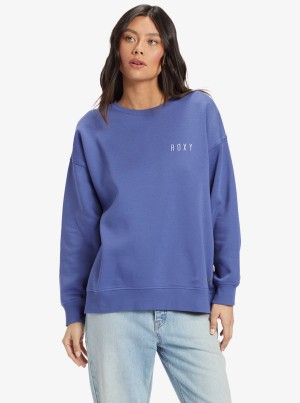 Roxy Morning Hike Crew Neck Hoodie | 28935-SJCH