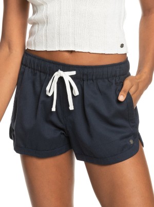 Roxy New Impossible Love Elastic Waist Shorts | 59384-RLYM