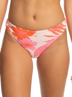 Roxy Printed Beach Classics Hipster Bikini Bottoms | 93167-UAPX