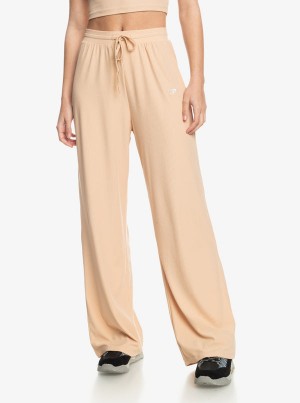 Roxy Rise & Vibe Rib Wide Leg Pants | 45813-XRMU