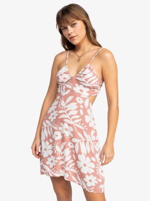 Roxy Riviera Nights Tie Back Mini Dress | 62714-EHWI