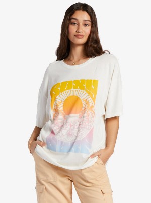 Roxy Sunrise Tropics T-shirts | 05814-HFOR