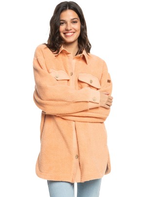 Roxy Switch Up Sherpa Fleece Hoodie | 93408-BKFA