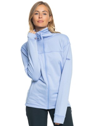 Roxy Vertere Technical Zip-Up Fleece Softshell Jackets | 84215-PELO