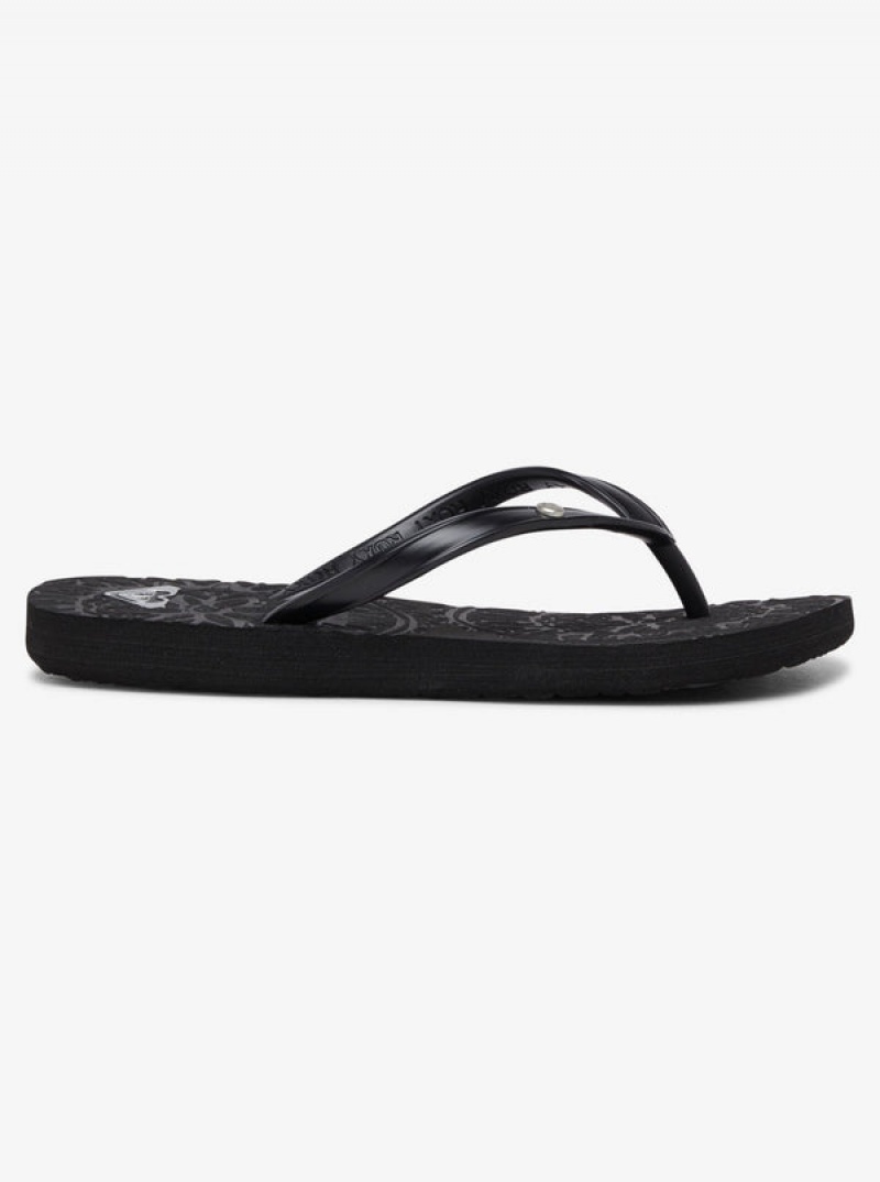 Girls' Roxy Antilles Flip Flops | 91836-NUTR