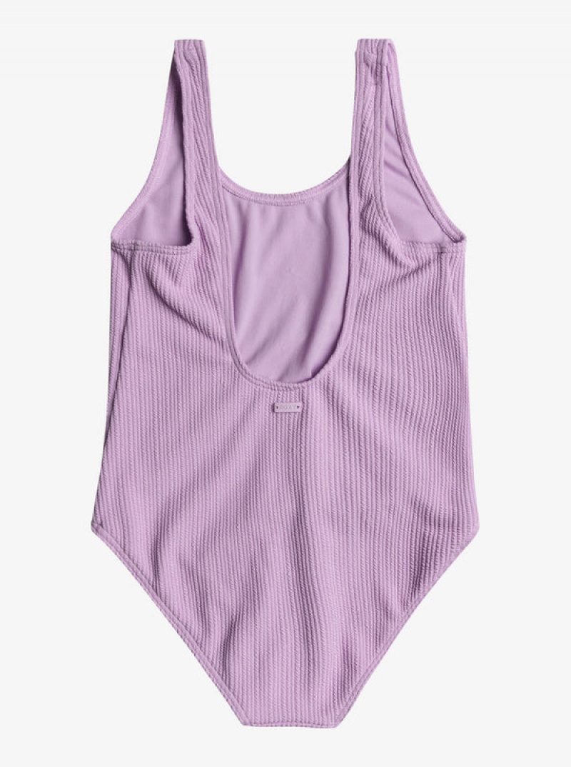 Girls' Roxy Aruba One-Piece Swimwear | 94703-IKDC