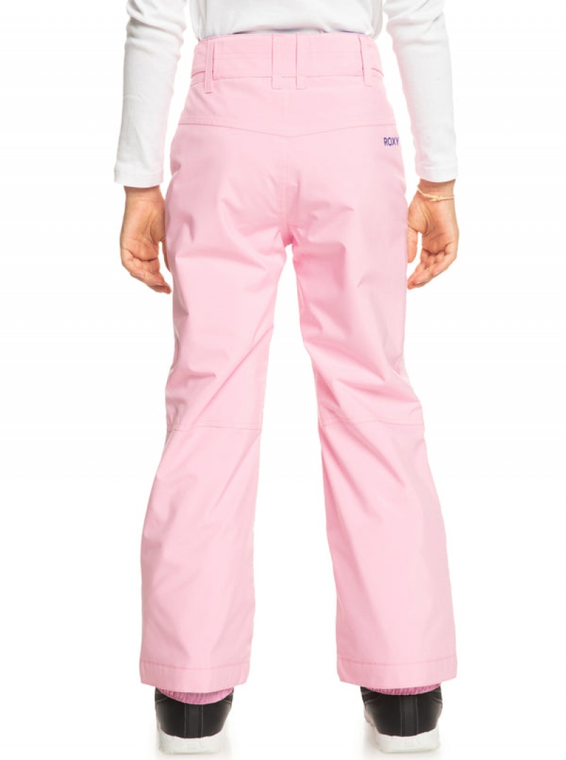 Girls' Roxy Backyard Technical Snowboard Pants | 46259-SBOX