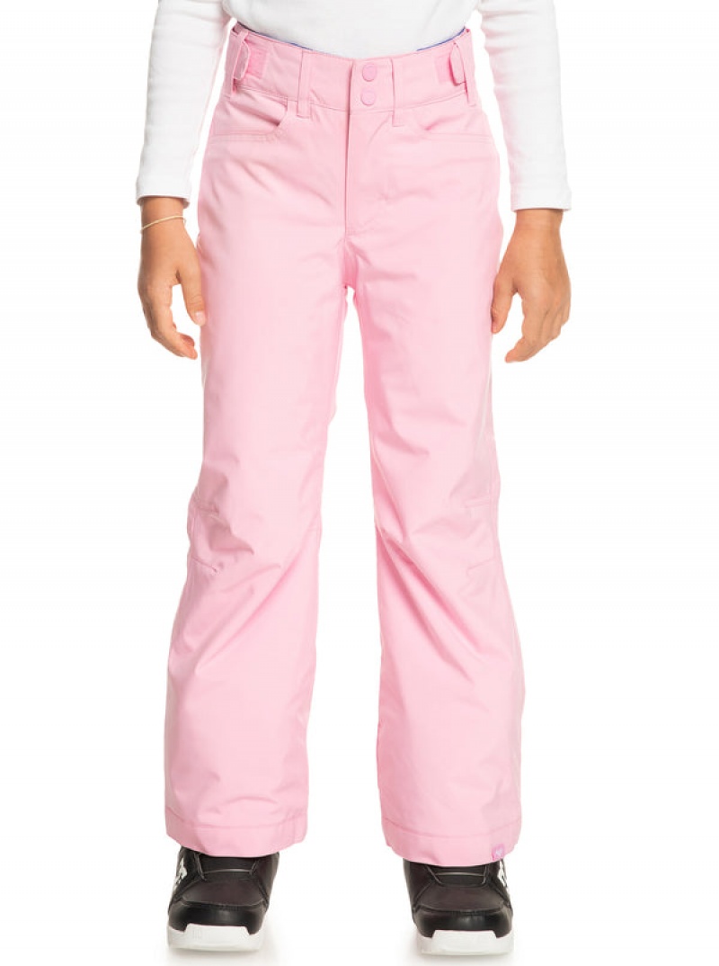 Girls\' Roxy Backyard Technical Snowboard Pants | 46259-SBOX