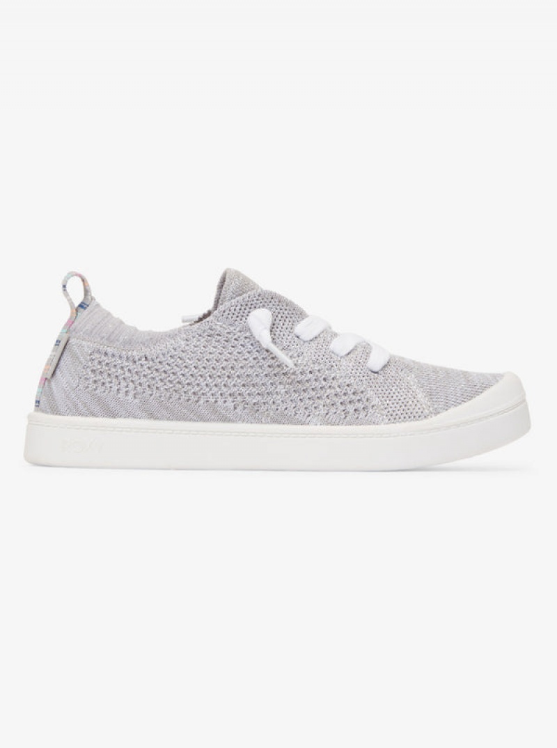 Girls' Roxy Bayshore Closed Knit Plus Slip On | 90326-UFGY