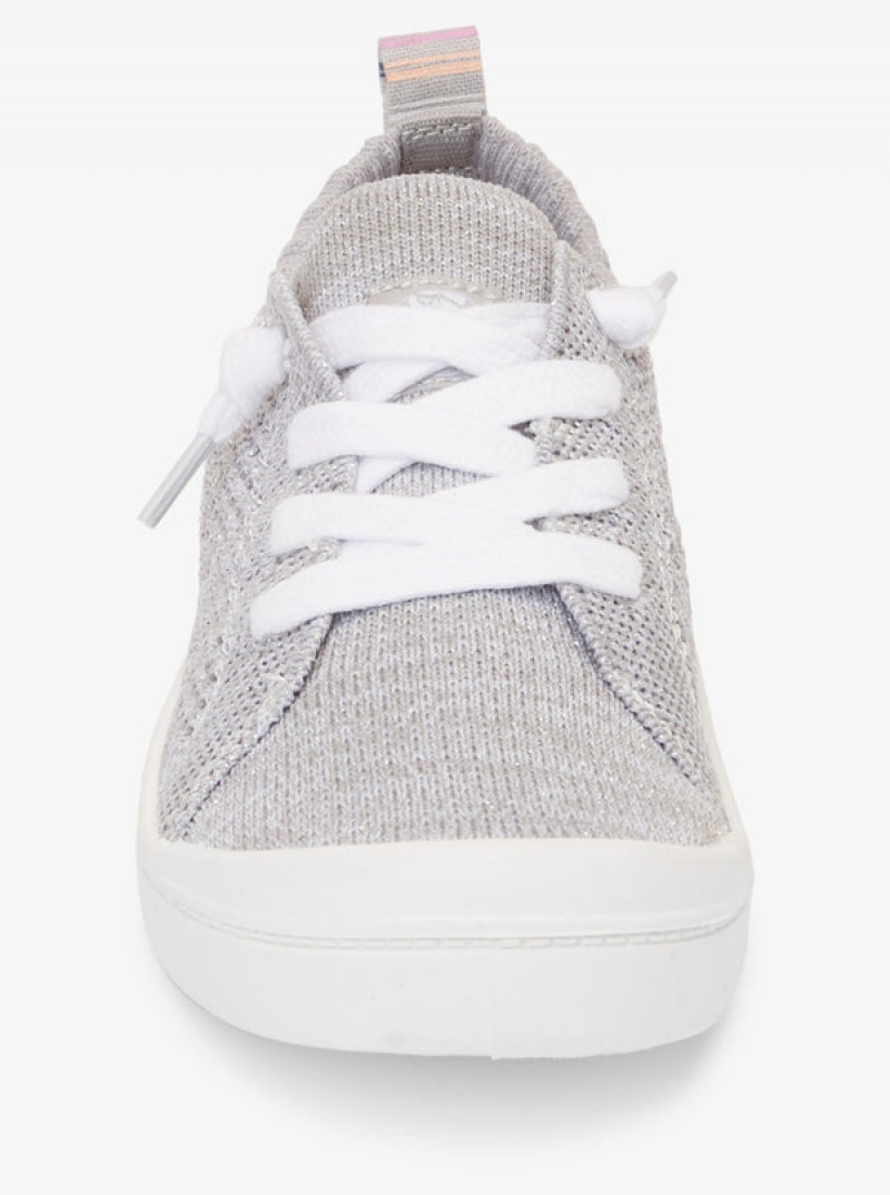 Girls' Roxy Bayshore Closed Knit Plus Slip On | 90326-UFGY