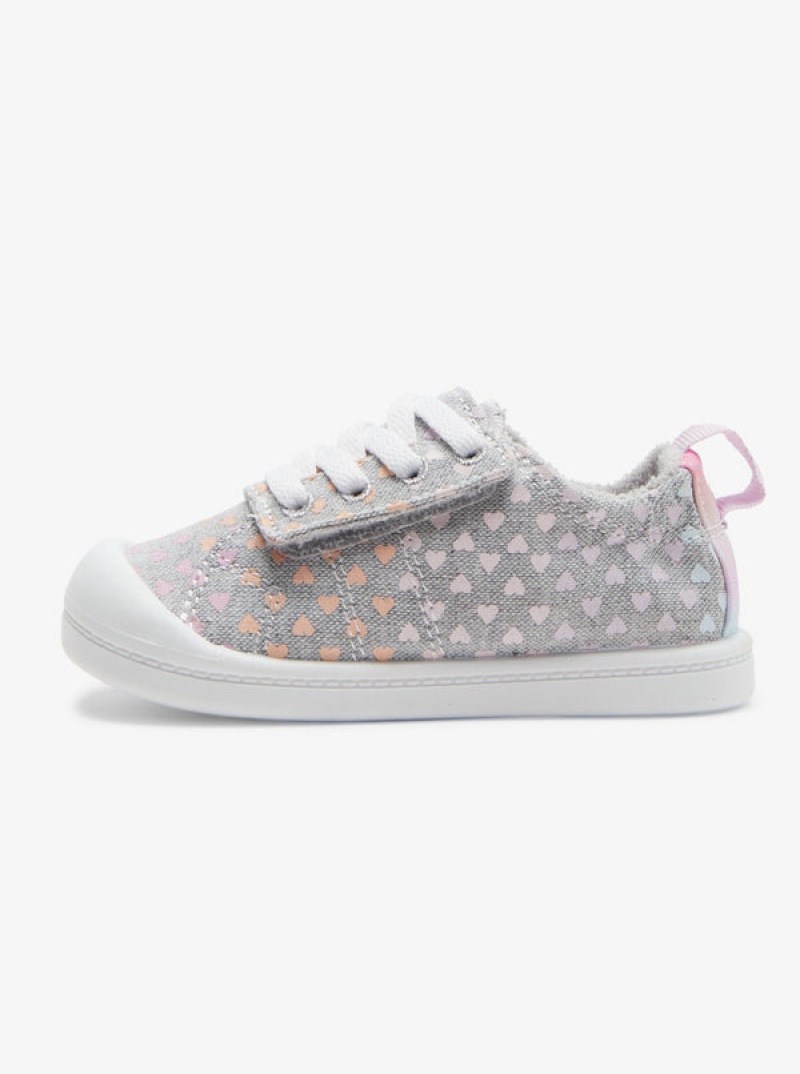 Girls' Roxy Bayshore Sneakers | 15367-JGAK