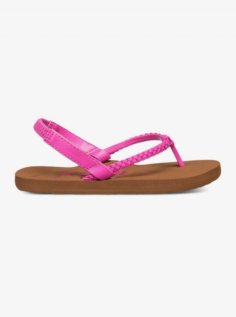 Girls' Roxy Cabo Sandals | 80624-EAXL