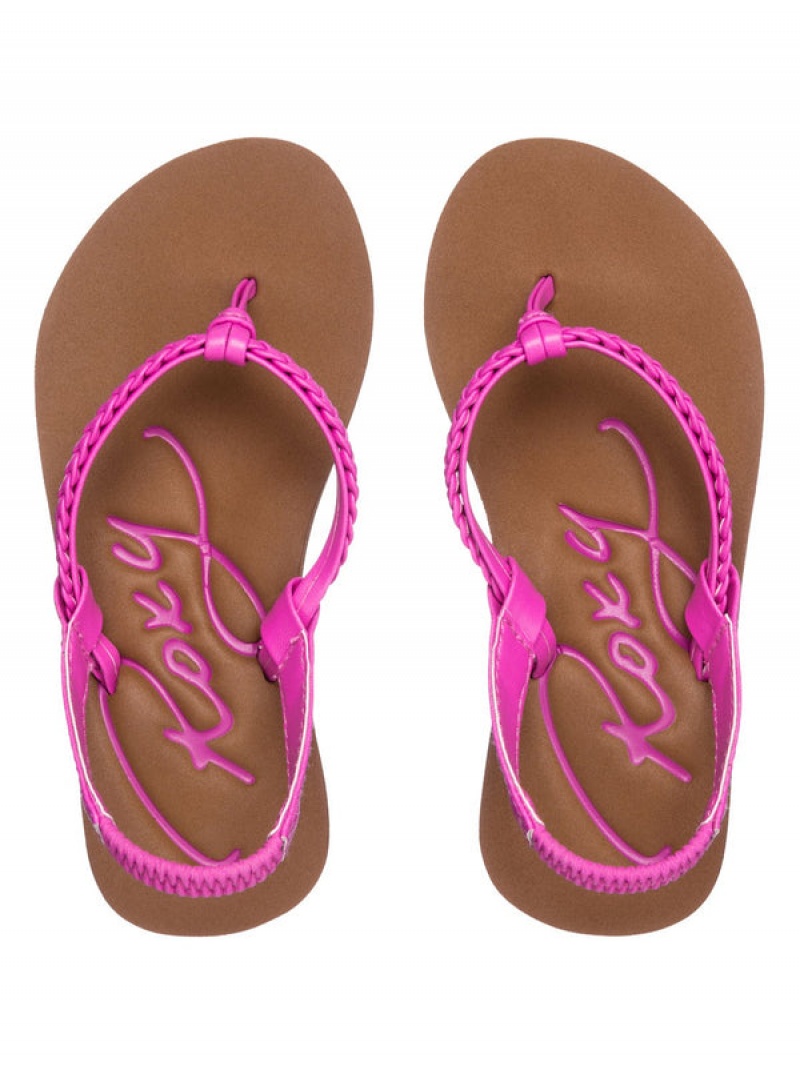 Girls' Roxy Cabo Sandals | 80624-EAXL