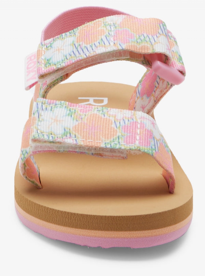 Girls' Roxy Cage Sandals | 46238-VFMT