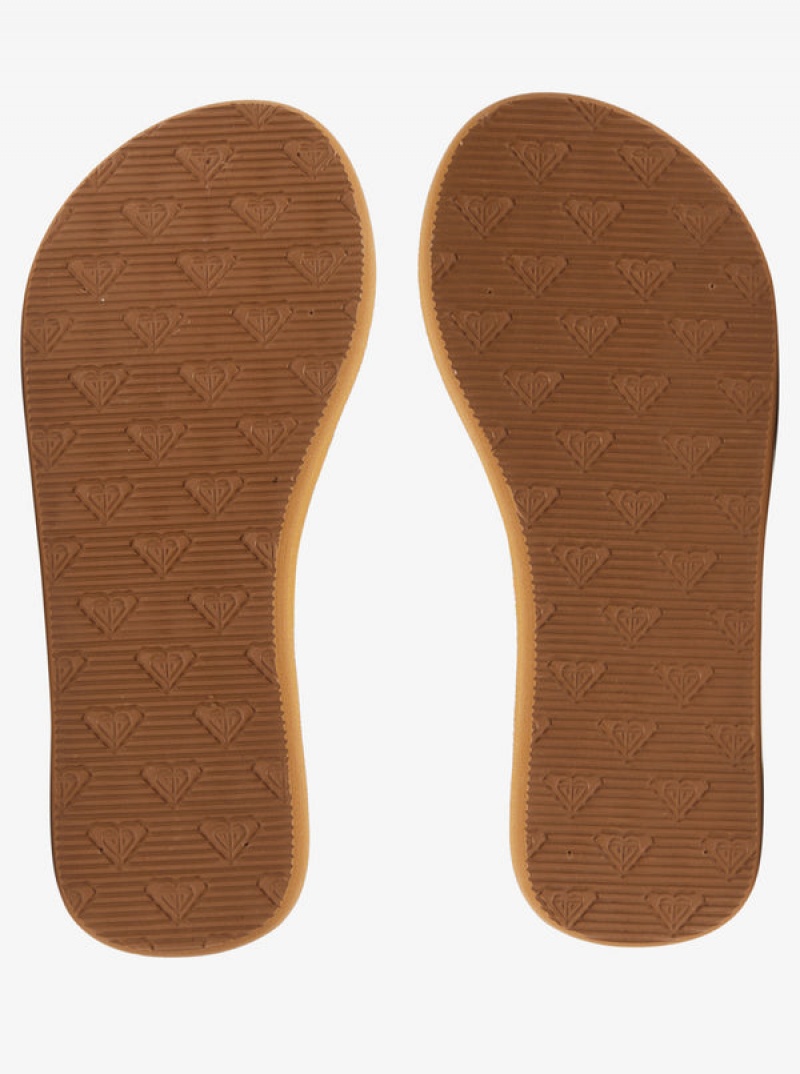 Girls' Roxy Colbee Flip Flops | 34619-XWDQ