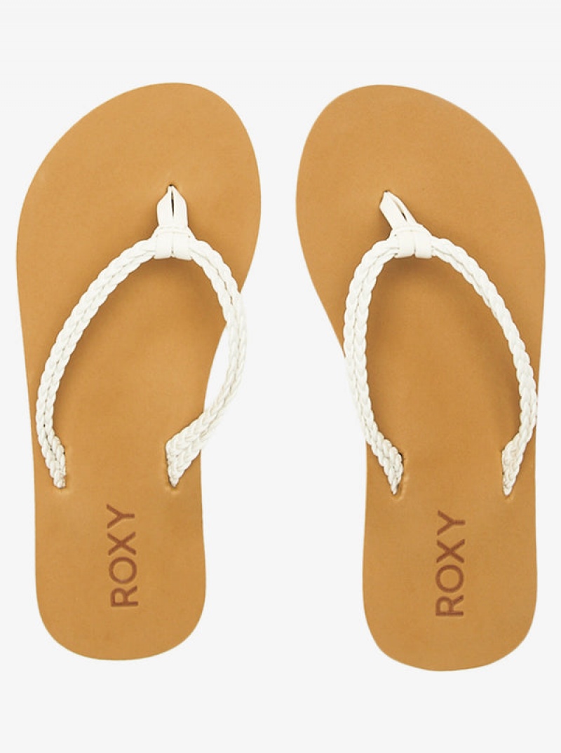 Girls' Roxy Costas Flip Flops | 43751-UJPA