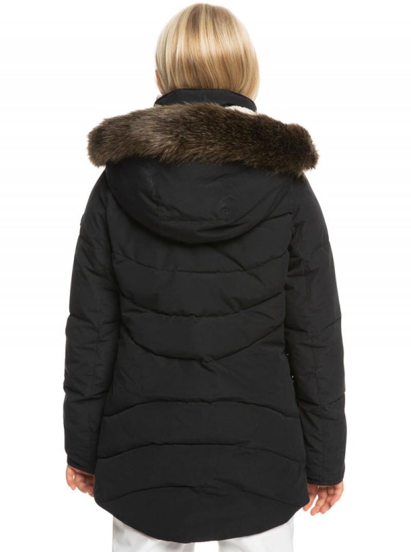 Girls' Roxy Elsie Longline Winter Jackets | 48721-HQXZ