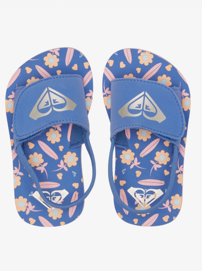 Girls' Roxy Finn Sandals | 23584-QNCO