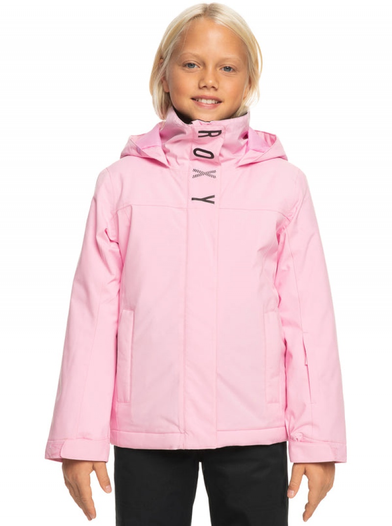 Girls\' Roxy Galaxy Technical Snowboard Jackets | 41350-CKSF