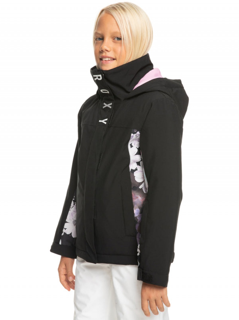 Girls' Roxy Galaxy Technical Snowboard Jackets | 57608-KHCO