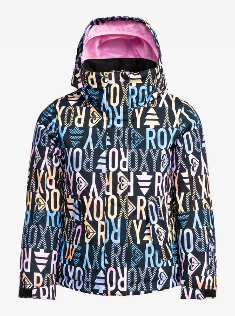 Girls' Roxy Jetty Technical Snowboard Jackets | 21945-FOUQ