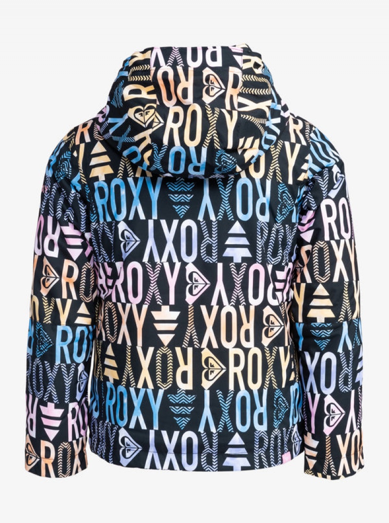 Girls' Roxy Jetty Technical Snowboard Jackets | 21945-FOUQ