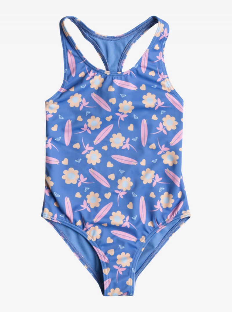 Girls' Roxy Lorem One-Piece Swimwear | 18957-BHUY