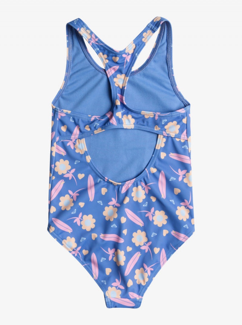 Girls' Roxy Lorem One-Piece Swimwear | 18957-BHUY