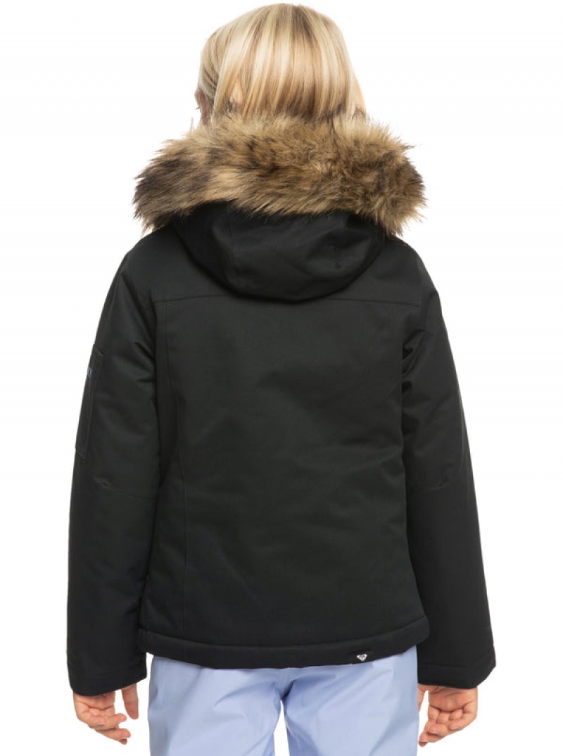 Girls' Roxy Meade Technical Snowboard Jackets | 35846-UTQN