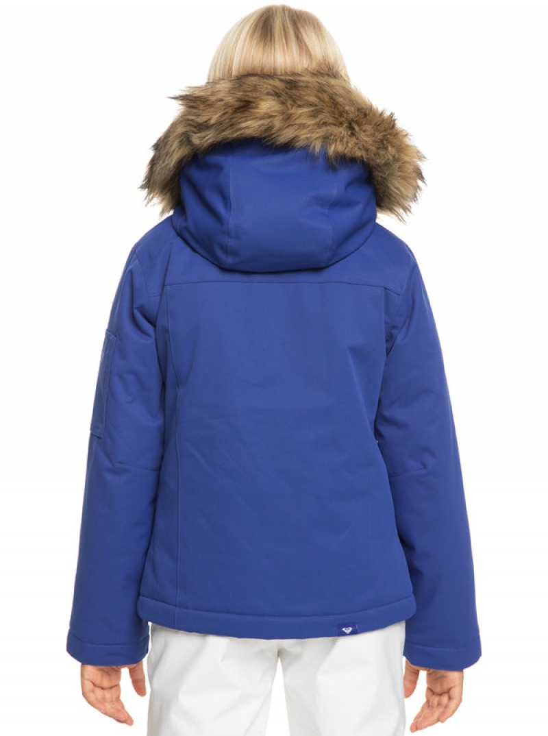 Girls' Roxy Meade Technical Snowboard Jackets | 71296-RGIN