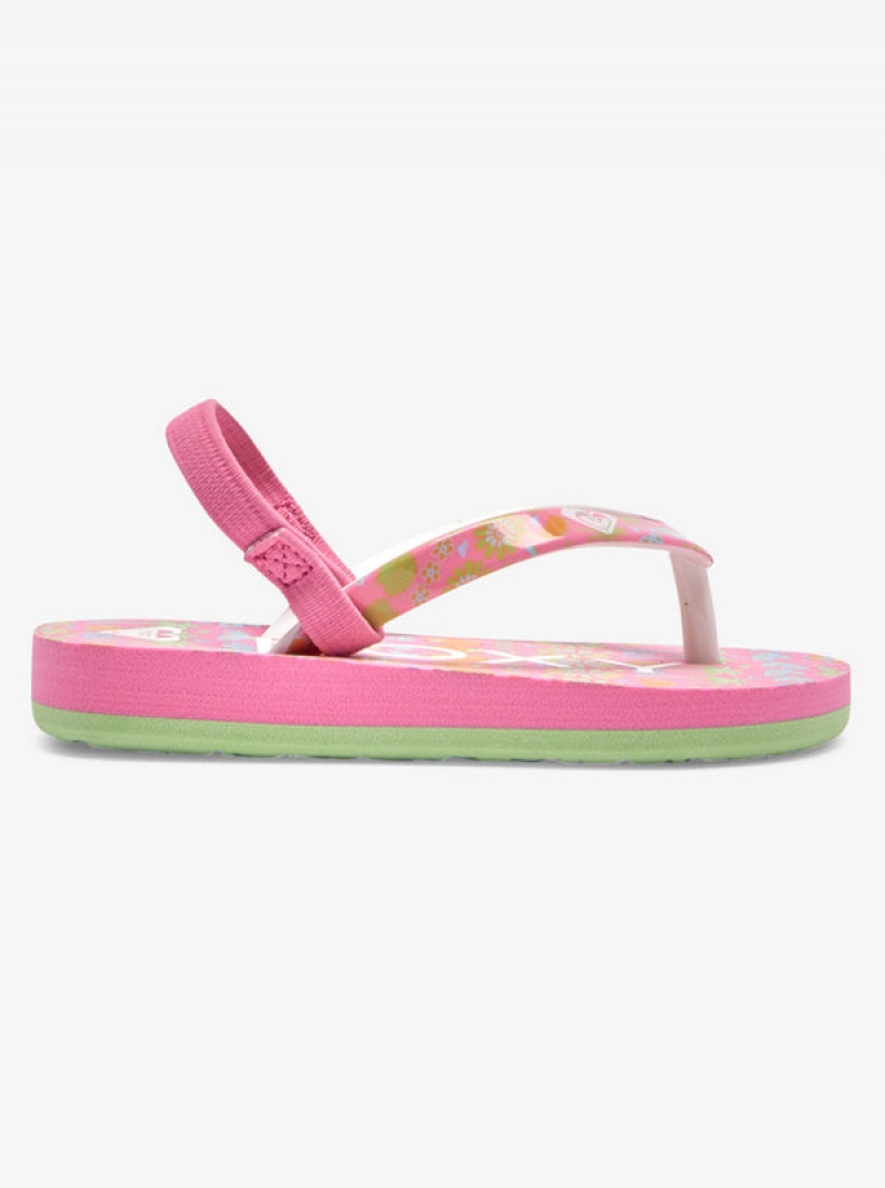 Girls' Roxy Pebbles Sandals | 32489-IKQG